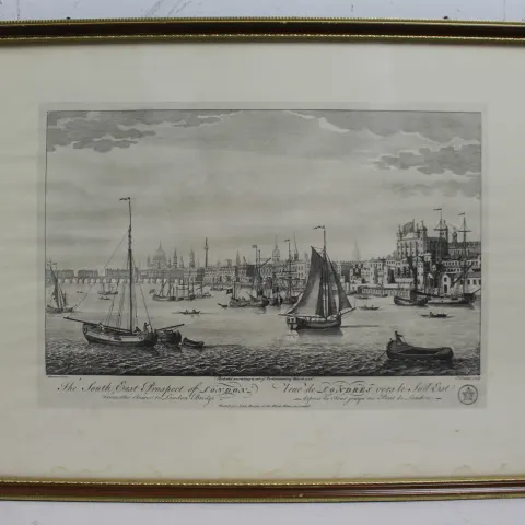 Set of 4 Antique Prints