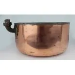Antique Copper Large Bain Marie Chocolate Melter