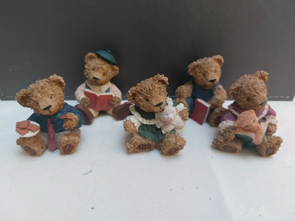 Set of 5 bears