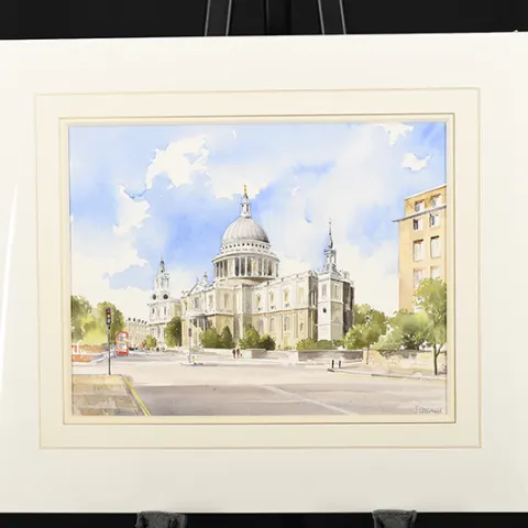 Original Watercolour By John Chisnall