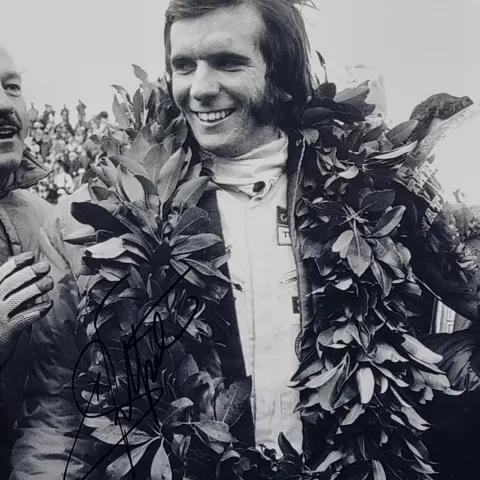 Emerson Fittipaldi Original Signature