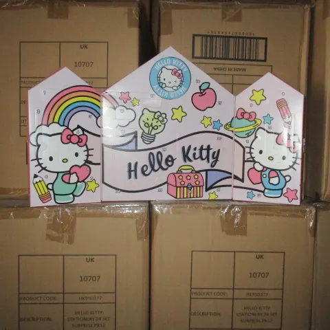 50 Pcs Hello Kitty - Bumper Sized Stationary Box - RRP £12.99/unit