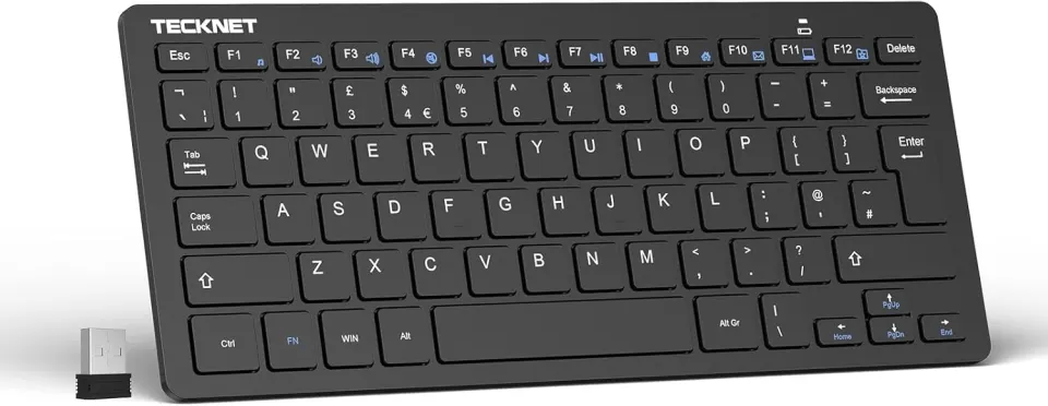2.4G Wireless Compact Mini Keyboard, UK Layout L3a sku-4512