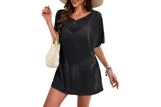 10 x Women's Cover Up Elegant V Neck Lb40