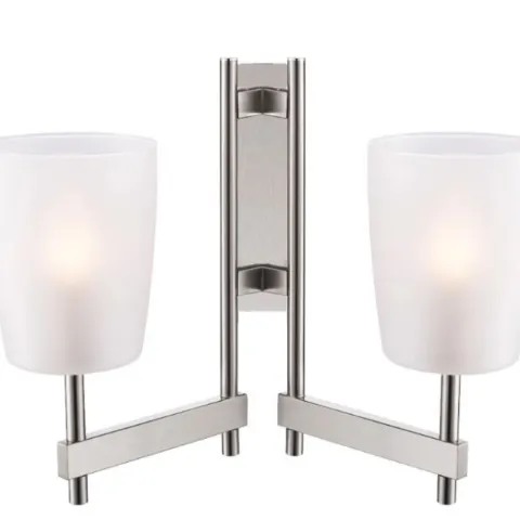Quadryx Chrome Effect Double Wall Light RRP £25