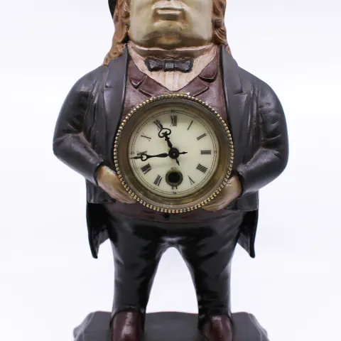 Bradley & Hubbard John Bull Blinking Eye Novelty Clock