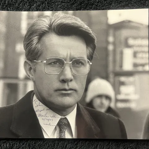 Martin Sheen Signed