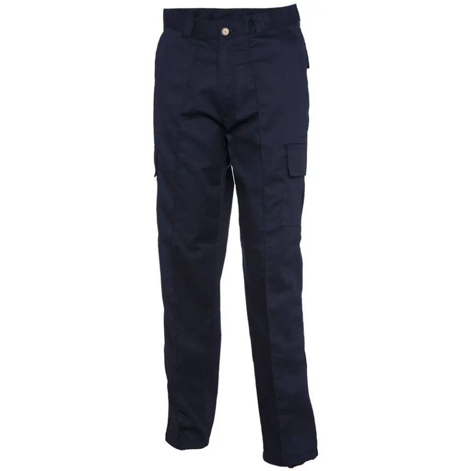 1 x Uneek Cargo Work Trousers Navy Size 30L
