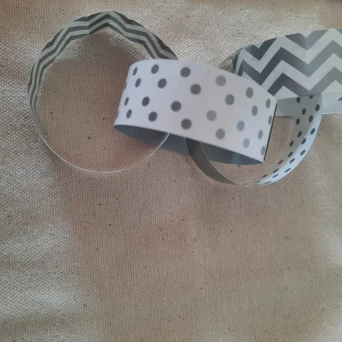 Paperchase Make your own Paperchains.  60 rings in each pack.  RRP £4.50 each pack. 10 packs