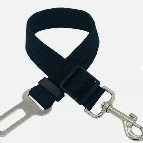 40 X Pet Dog Seat Belt Adjustable Travel Car Safety Harnesses Lead Restraint Clip