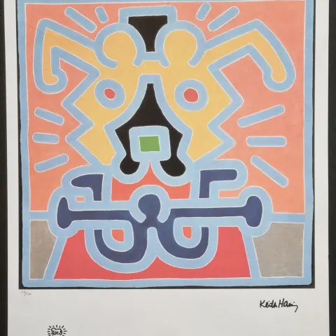 Keith Haring Rare Limited Edition. One of only 150