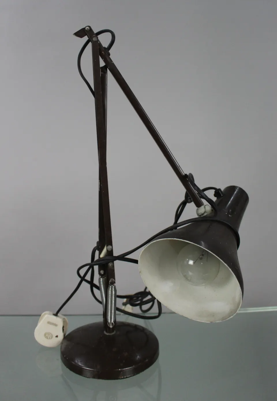 Vintage Industrial Anglepoise Table Lamp