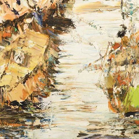 Original Oil On Canvas By Yshi
