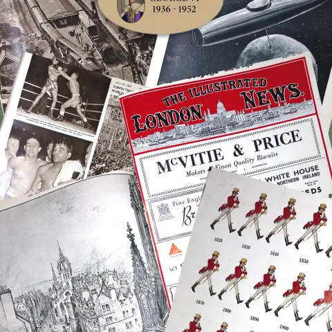 Illustrated London News 75 Years Old Bound Edition 1951 July-Sept Over 500 Pages.