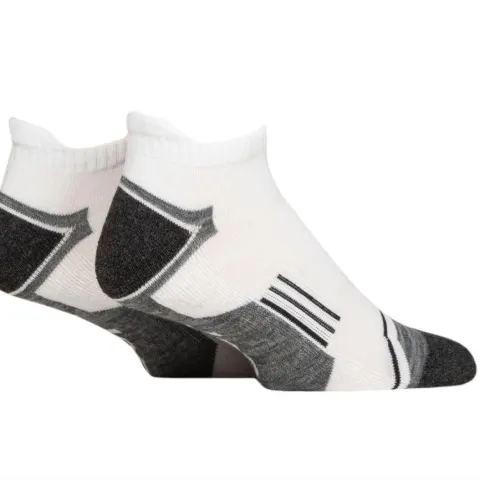 Jeep Technical Trainer Sport Socks – 5 Pair Pack | Performance Cushioned Sports Socks