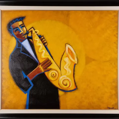 Large Original Painting By Marsha Hammel