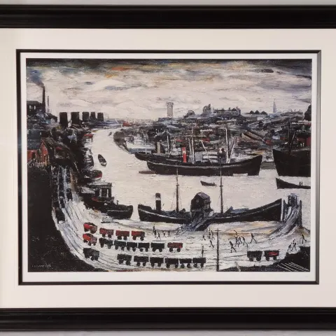 L.S. Lowry Limited Edition. One of only 75 Published.
