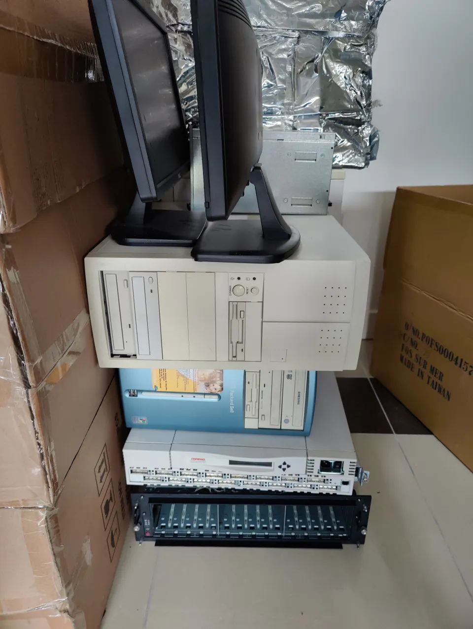 Mixed IT equipment