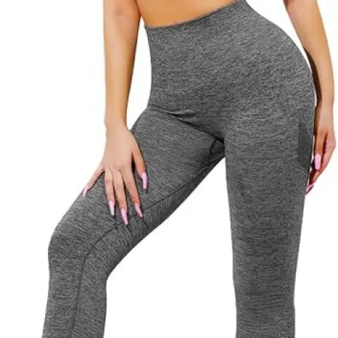 2 Pcs Gym Clothes For Women Seamless Tracksuit Size Medium
