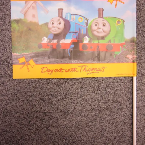 1000pcs Thomas the tank engine flag official liscensed product