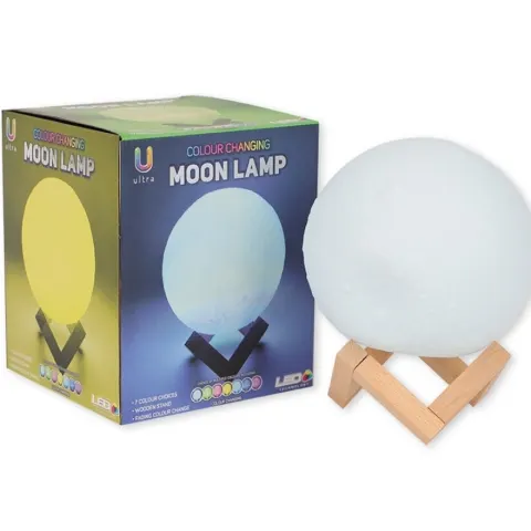 Colour Changing Moon Lamp Brand New