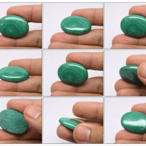 57.34 ct. Natural Green Malachite - AFRICA