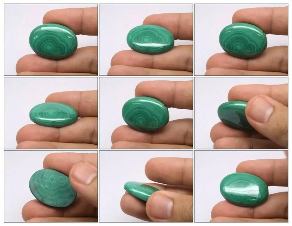 57.34 ct. Natural Green Malachite - AFRICA