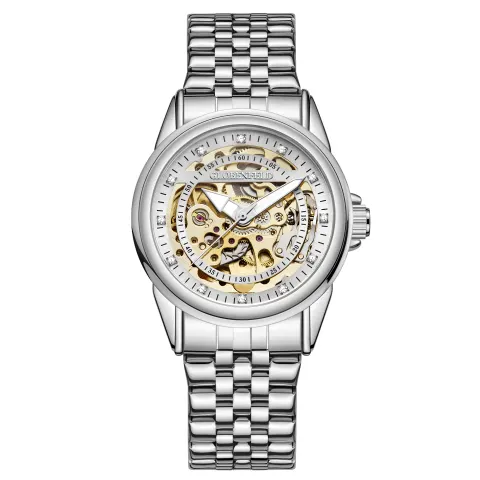 Hand Assembled Globenfeld Limited Edition Framework Automatic Steel - Free Delivery & 5 YR Warranty