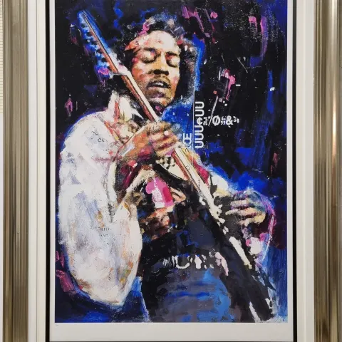 Sidney Maurer Limited Edition. Jimi Hendrix.