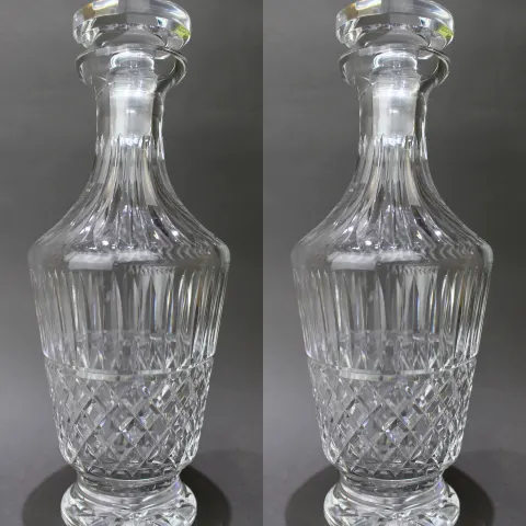 Pair of Irish Waterford Crystal Decanters