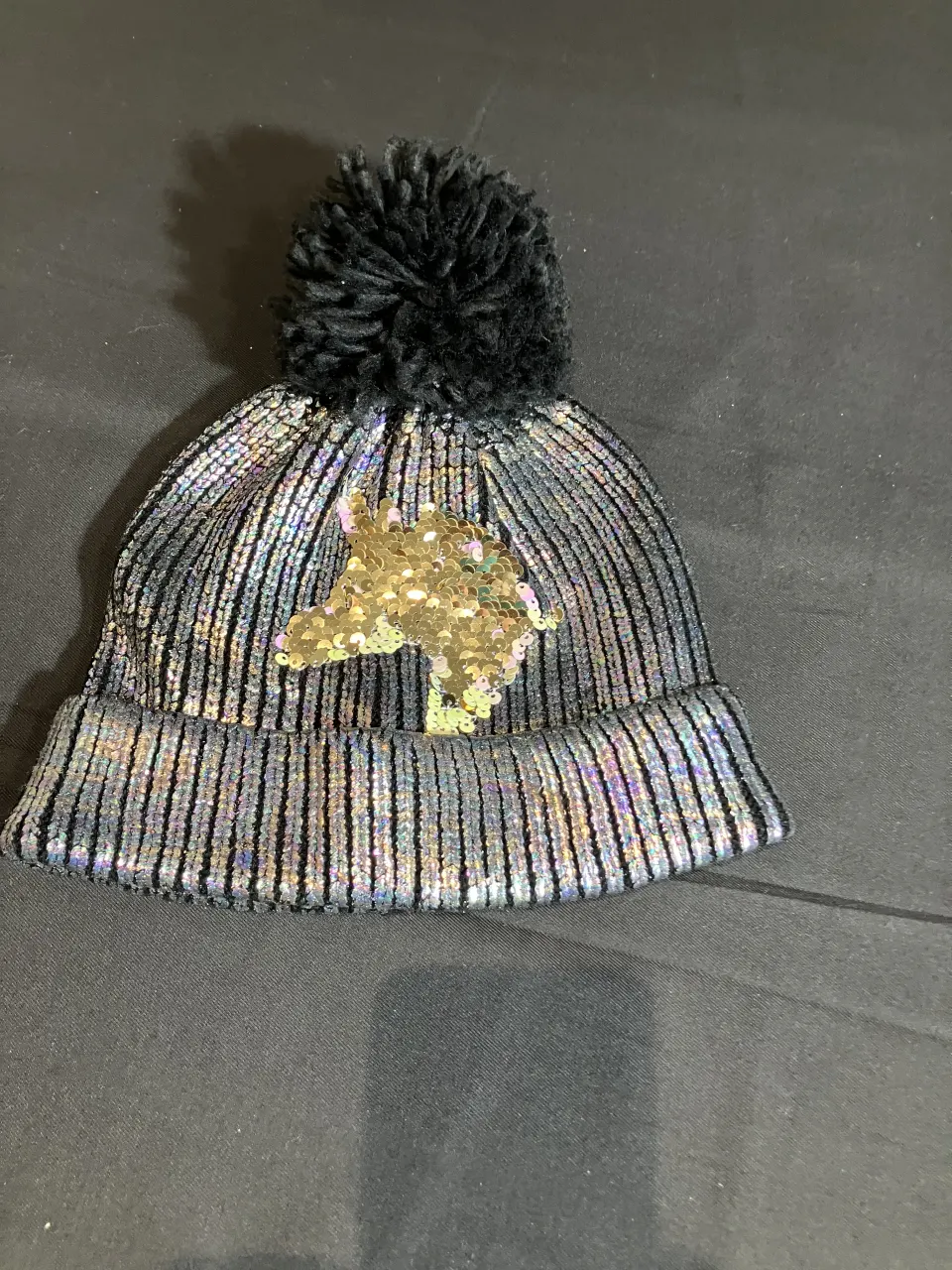 George Unicorn hat worn by a body double