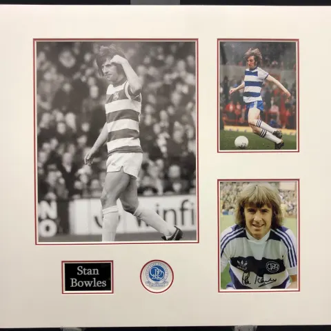 STAN BOWLES original signed presentation