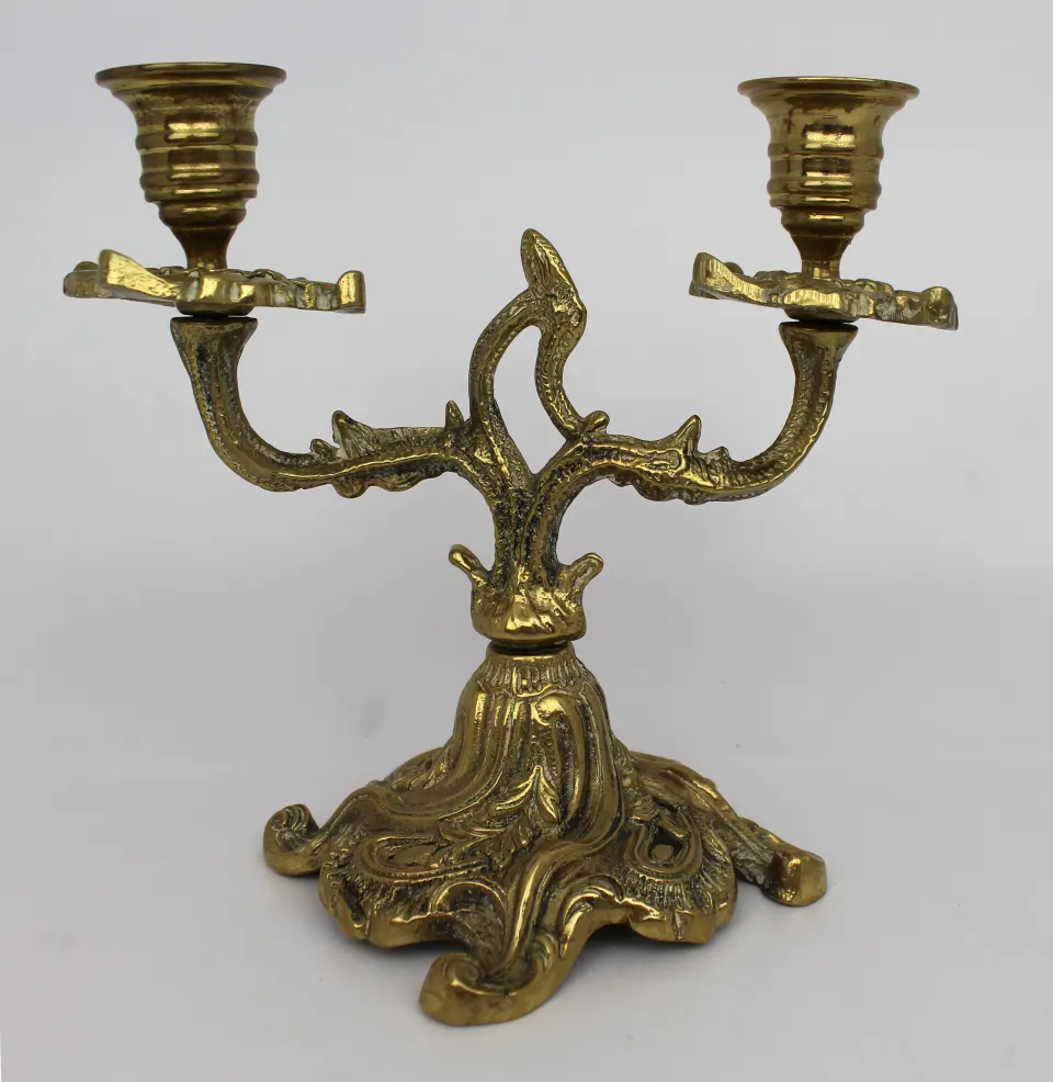 Vintage Brass Candelabra