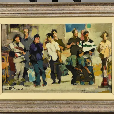 Luk Kwok Yuen Original Oil