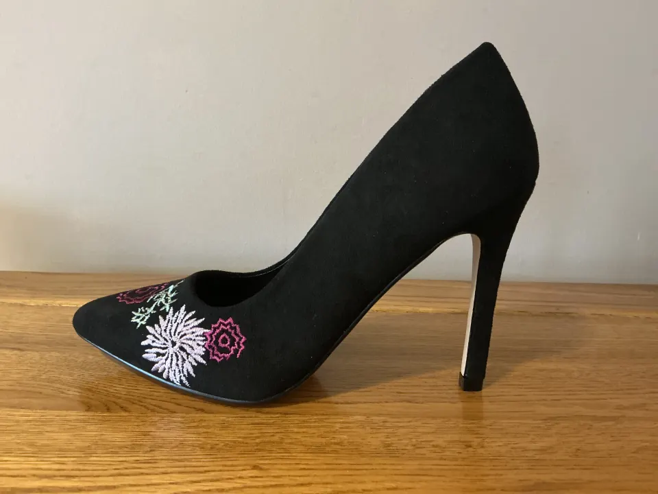 Dolcis “Tanya” High Heel Court Shoes, Size 4, Black - New RRP £34.99