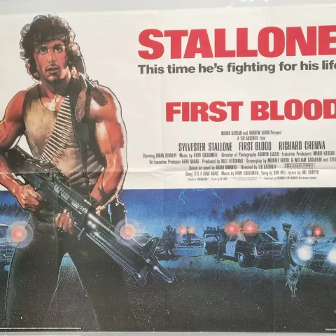 Original Cinema Poster "First Blood"