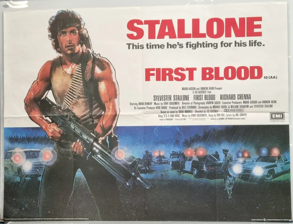 Original Cinema Poster "First Blood"