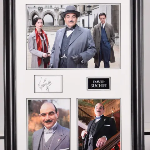 DAVID SUCHET original signature presentation