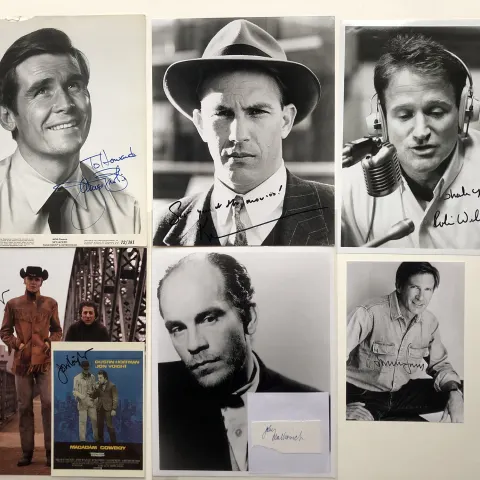 HOLLYWOOD FILM STARS; Harrison Ford, James Brolin, Kevin Costner Robin Williams, & more
