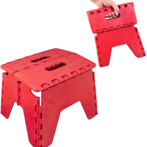 Anika Folding Step Stool / 22cm (8.7”) Tall / 200lbs Max Load