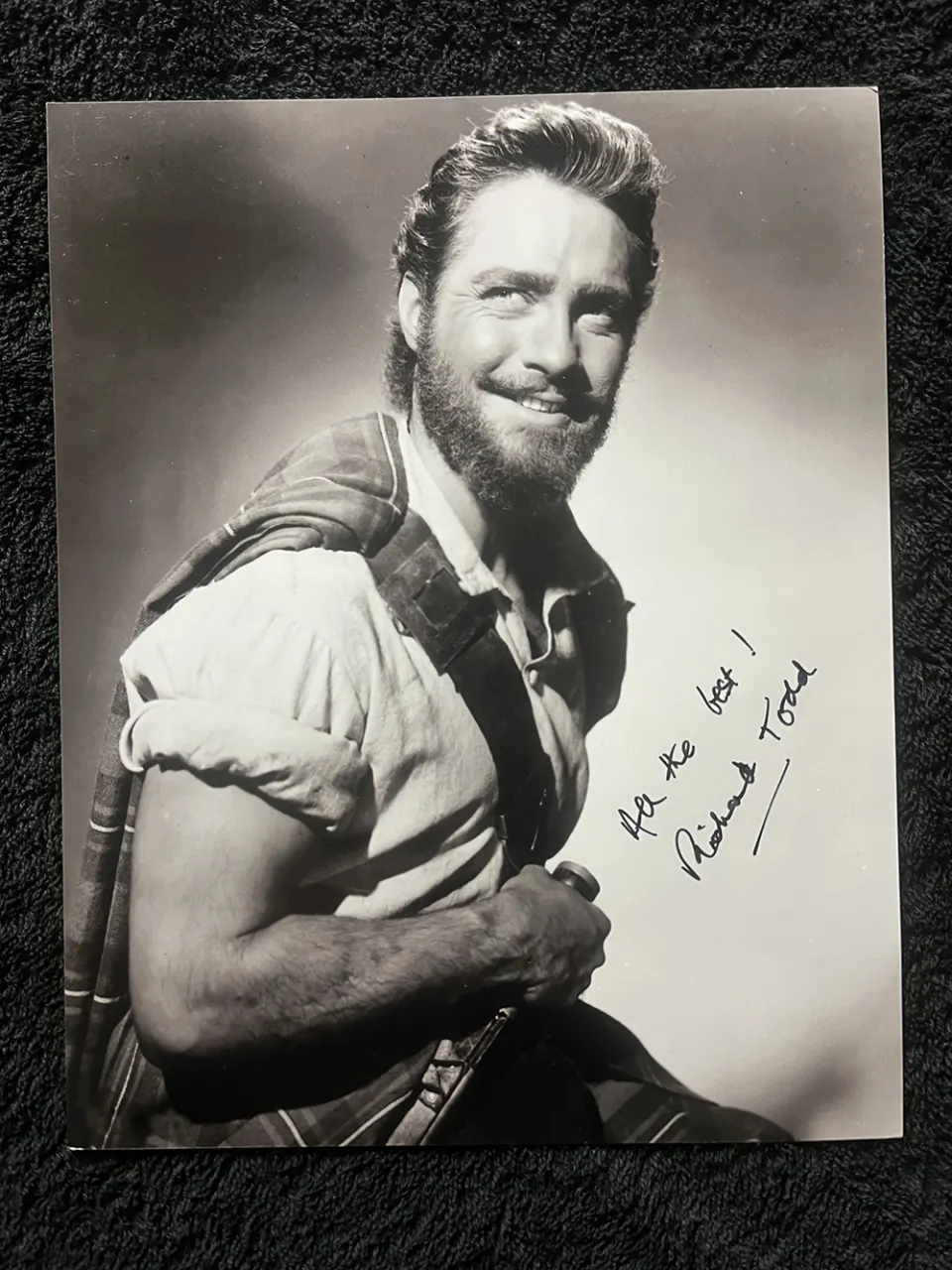 Richard Todd Signed
