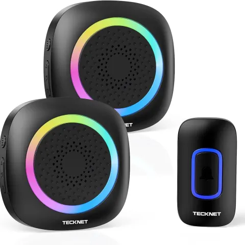 Wireless Doorbell with 2 Portable Receivers L1b