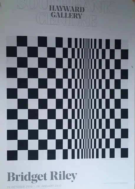 Bridget Riley (b 1931)"Movement In Squares" Lithograph, Maquette Size From The Original, 1964