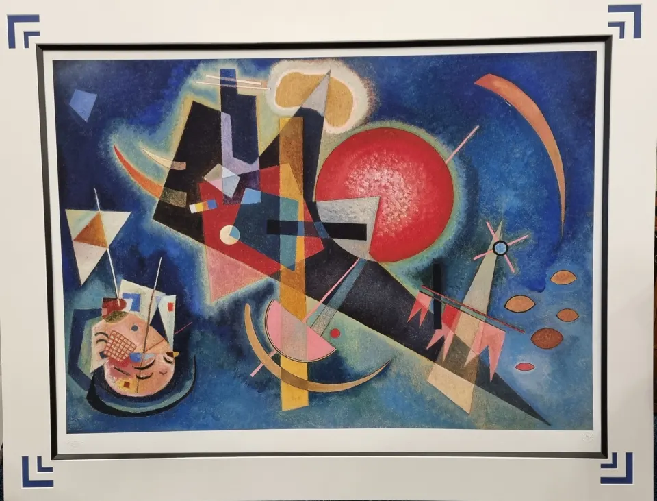 Wassily Kandinsky Limited Edition "In Blue, 1925"