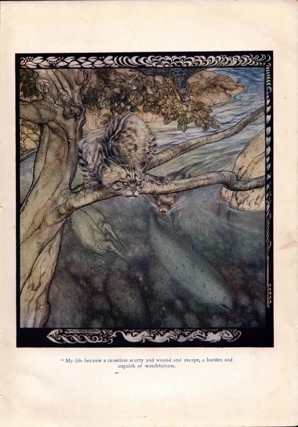 The Repeated Earth-Lives of Bran 1924 Irish Fairy Tales Arthur Rackham