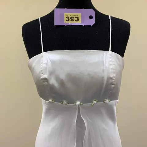 Prom dress G1116 small ivory