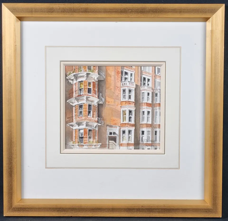 John Chisnall Original Watercolour Titled "Chelsea"