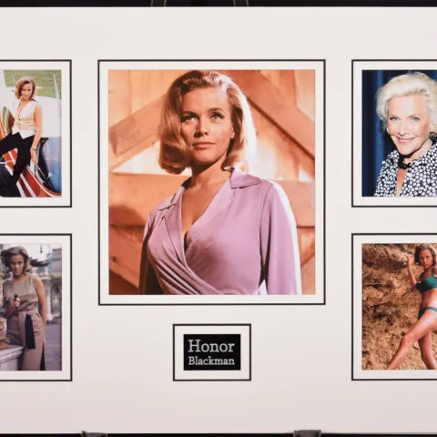 HONOR BLACKMAN original signed presentation
