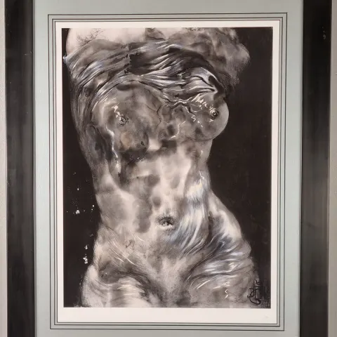 Salvador Dali Stunning Limited Edition. "Sfumato, 1972" One of Only 85 Published.