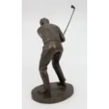 Vintage Golfing Figurine
